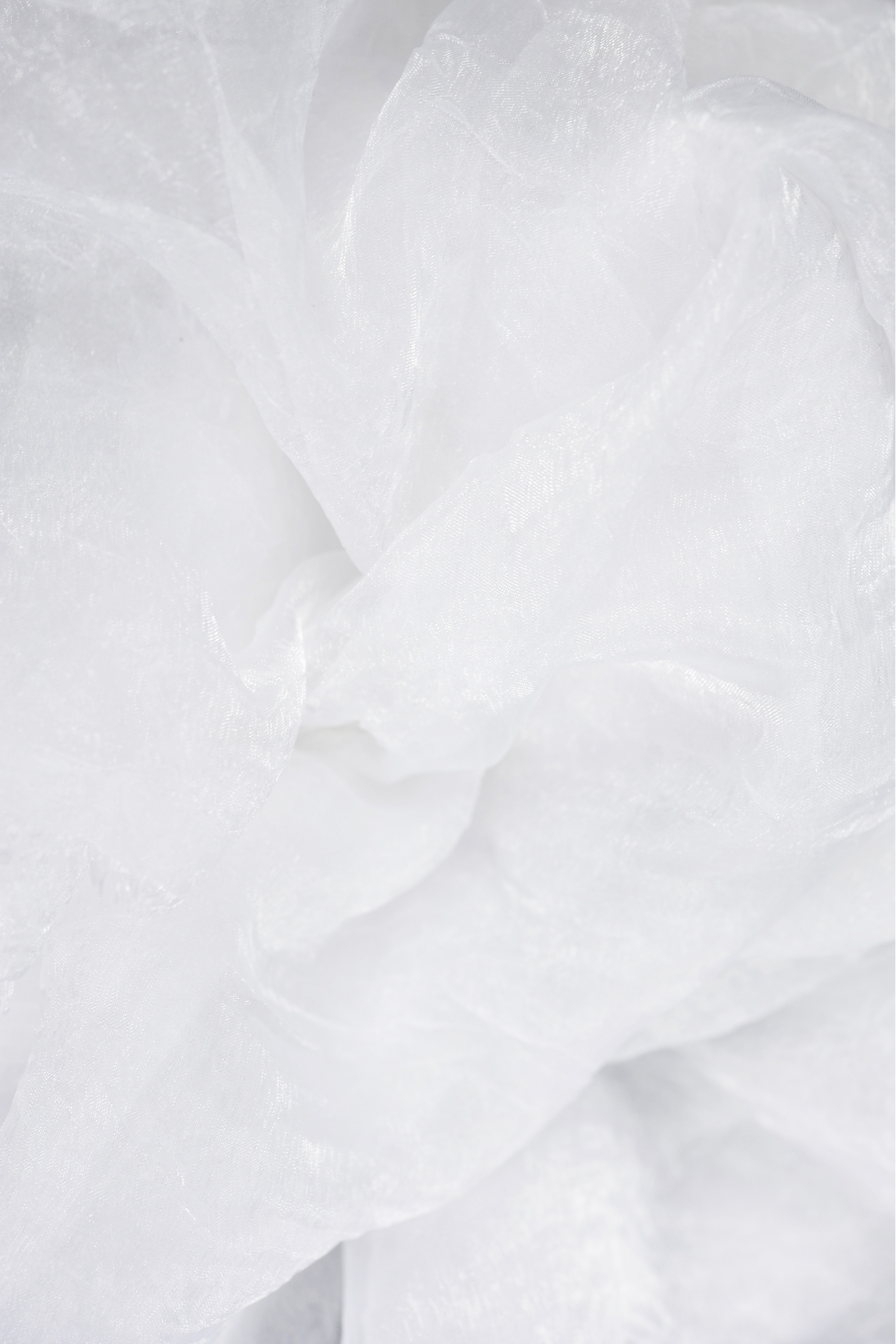 ORGANZA GNIECIONA BŁYSZCZĄCA