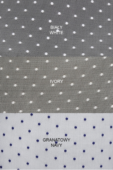 WEICH TÜLL GEPUNKTET