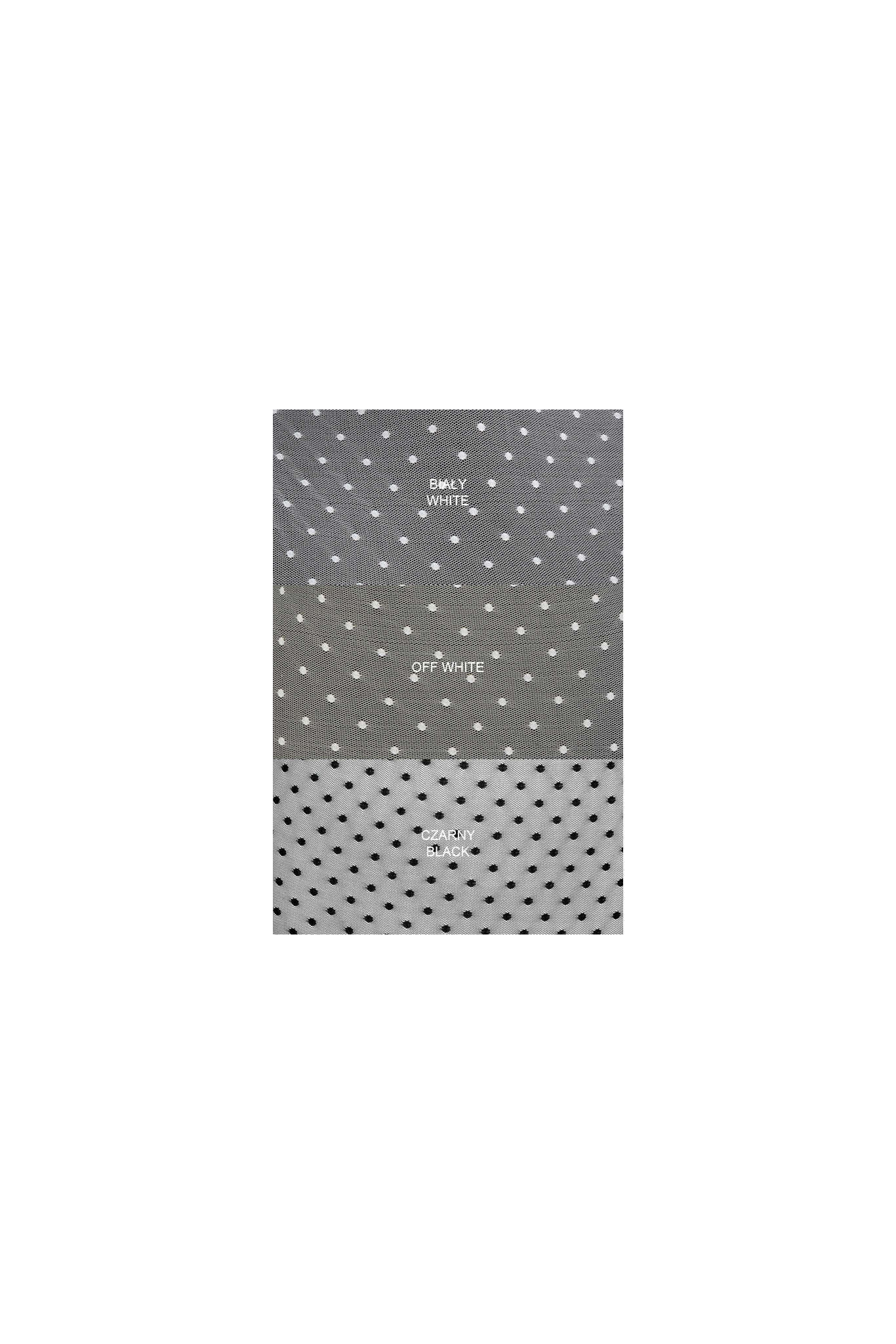 SHM4045 FLOCKED DOT MESH TULLE