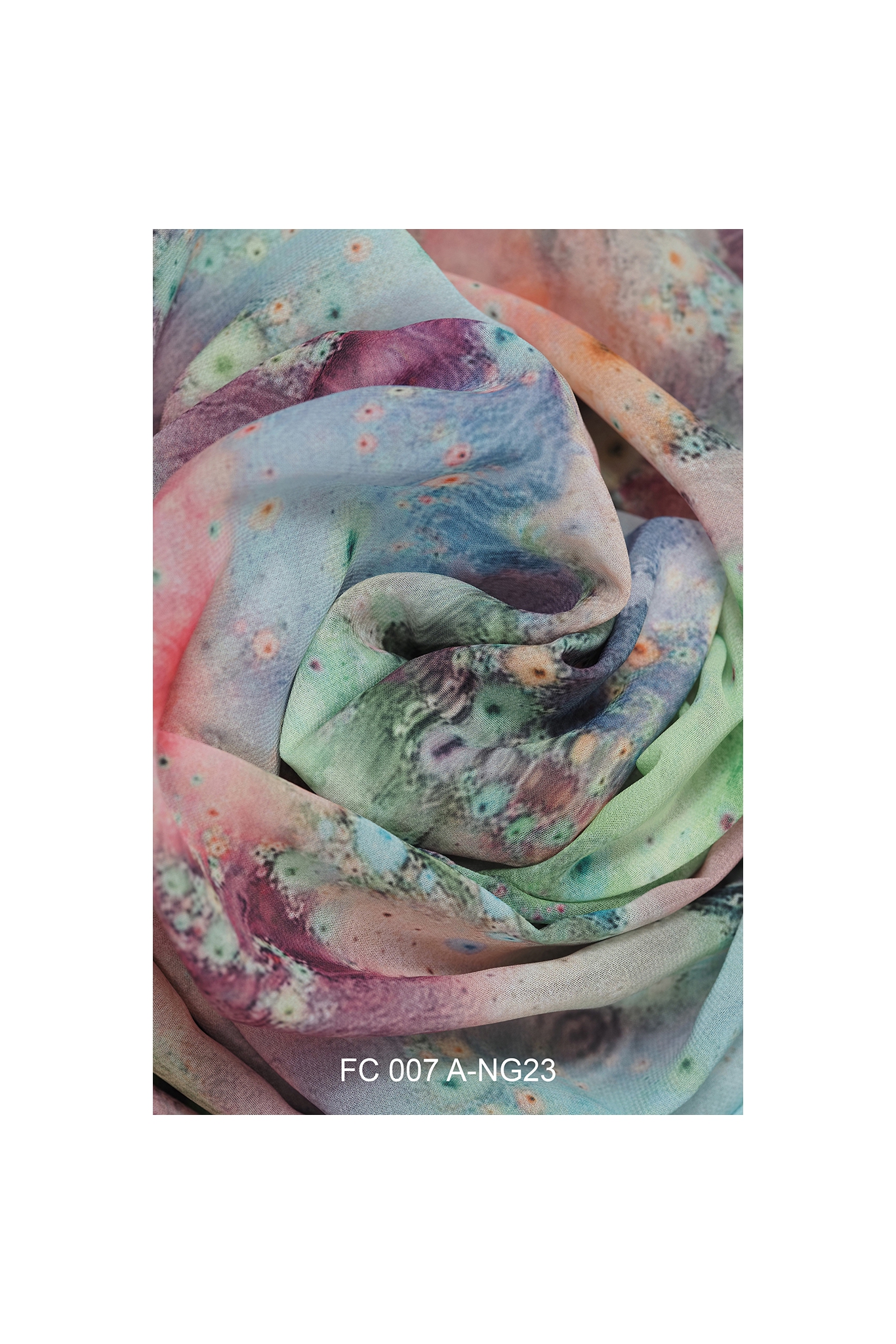 MULTICOLOR CHIFFON FC007A-NG23