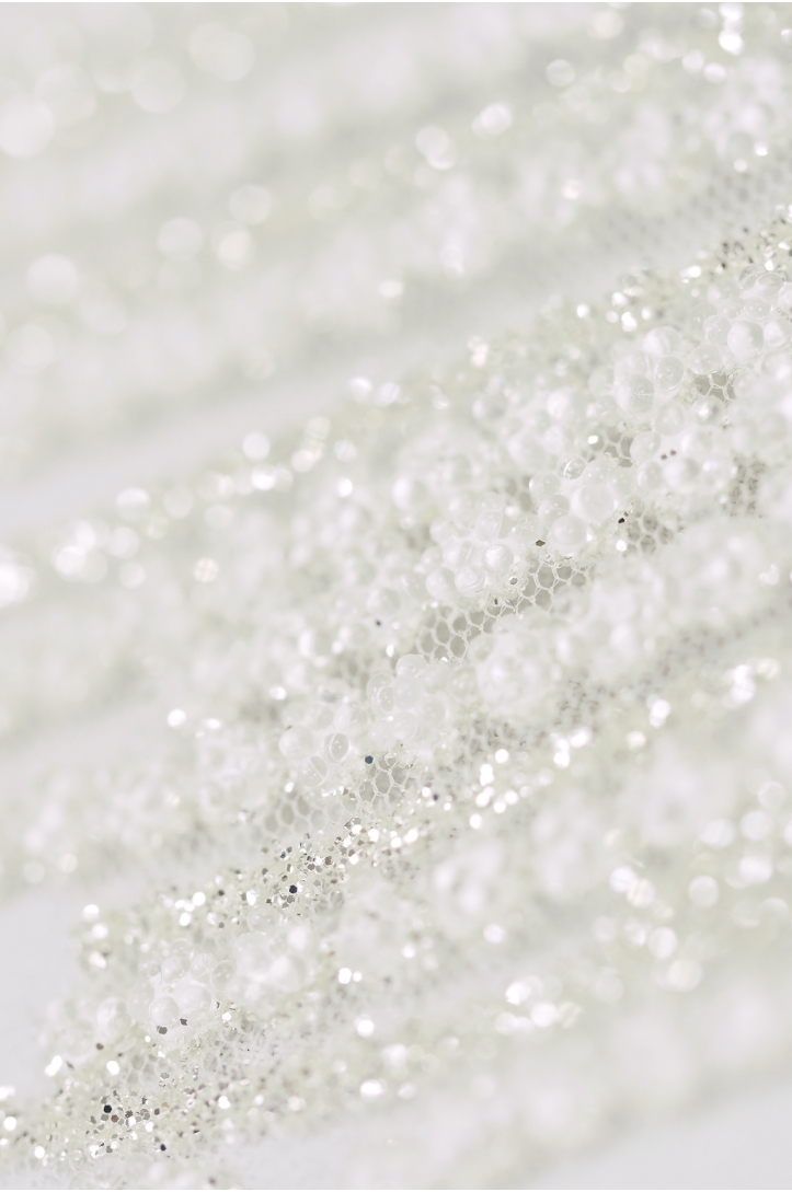 TULLE PLATIN GLITTER ER2369