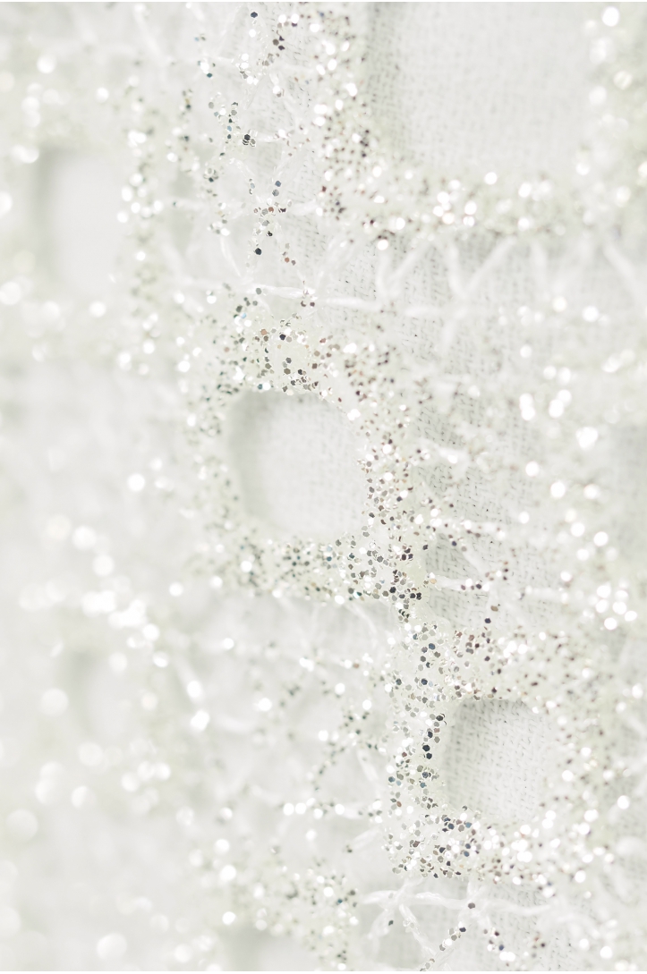 GUIPURE PLATIN GLITTER ER8040