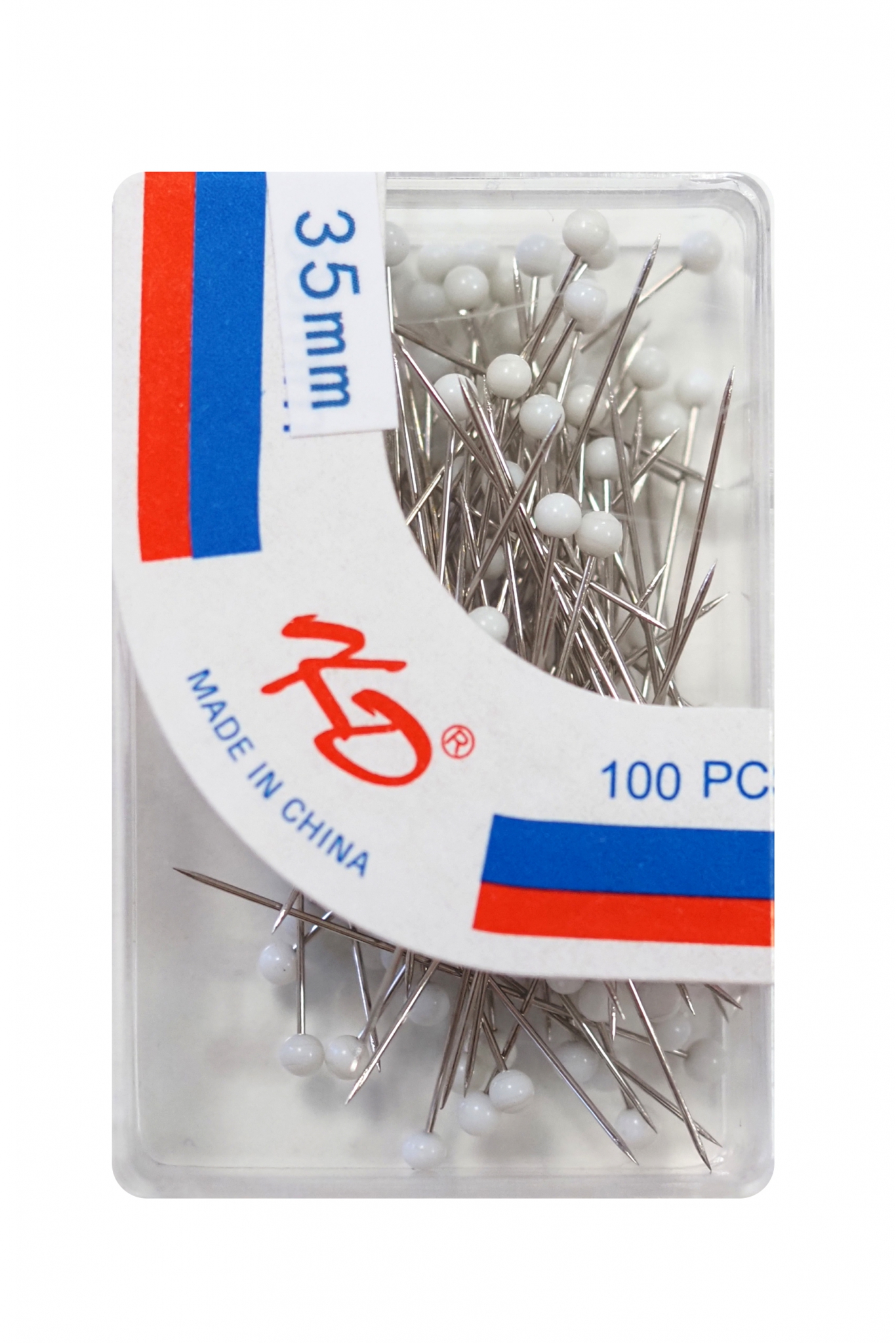 Szpilki krawieckie 1 1/2 kolorowe