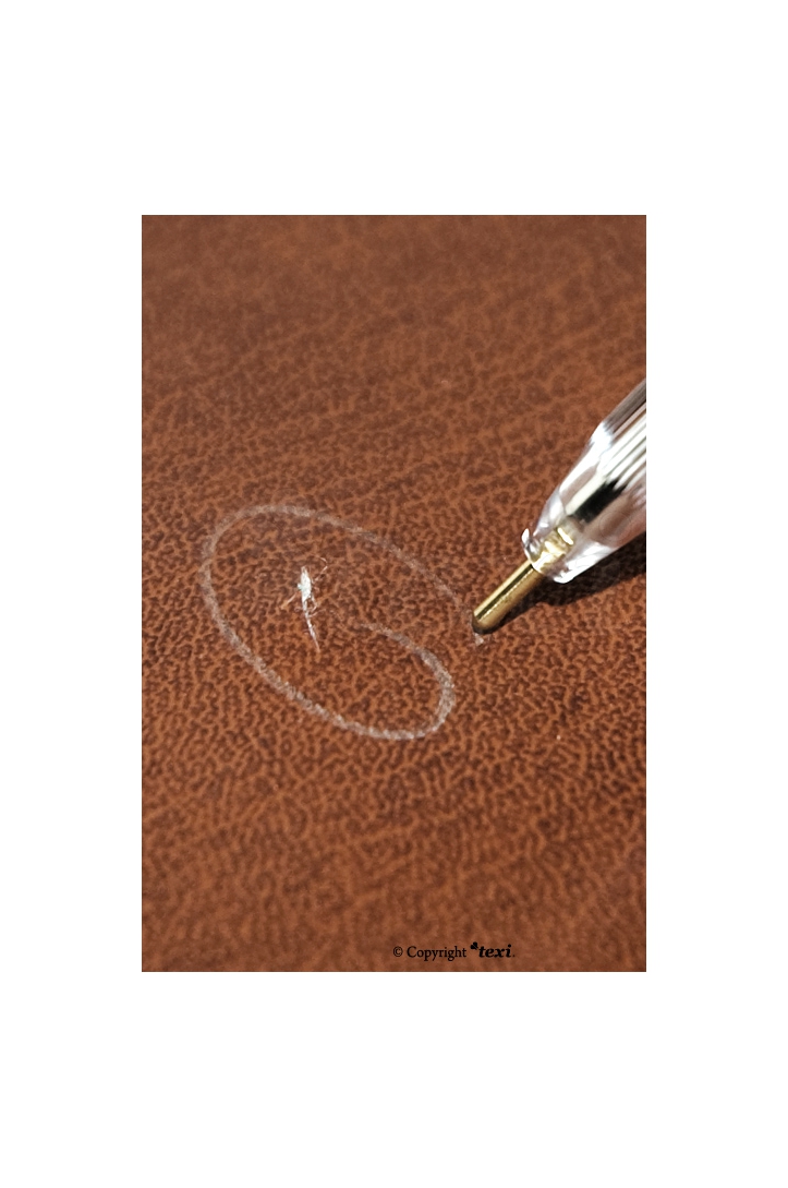 KUGELSCHREIBER - SILBERWEISS MIT HALTERUNG 4030