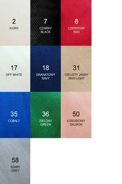 GLOSSY MEDIUM TULLE KRISTAL