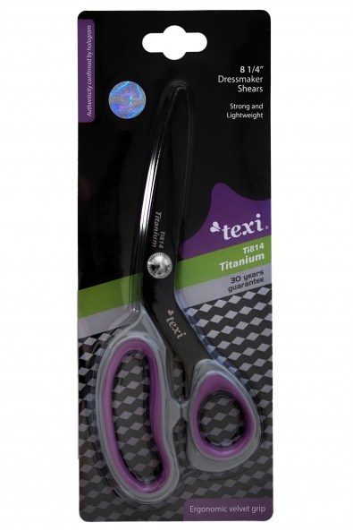 TITANIUM COATED, PROFFESIONAL DRESSMAKER SCISSORS8 1/4" (21 cm)  TI814