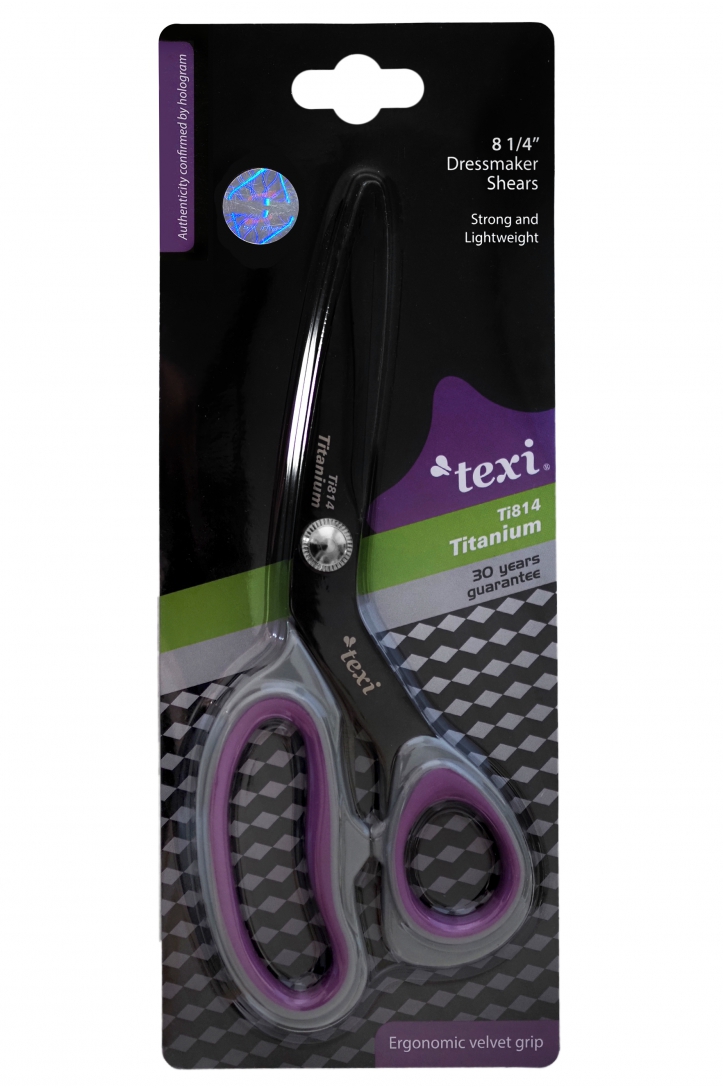 TITANIUM COATED, PROFFESIONAL DRESSMAKER SCISSORS8 1/4" (21 cm)  TI814