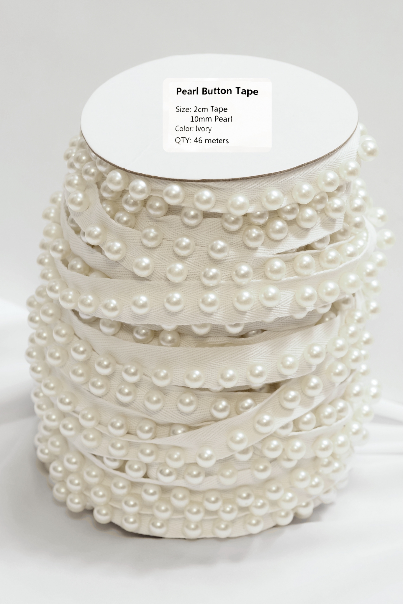 TAŚMA Z PEREŁKAMI 10 MM