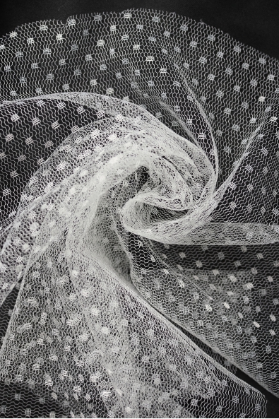 SOFT TULLE WITH DOTS NT 3535