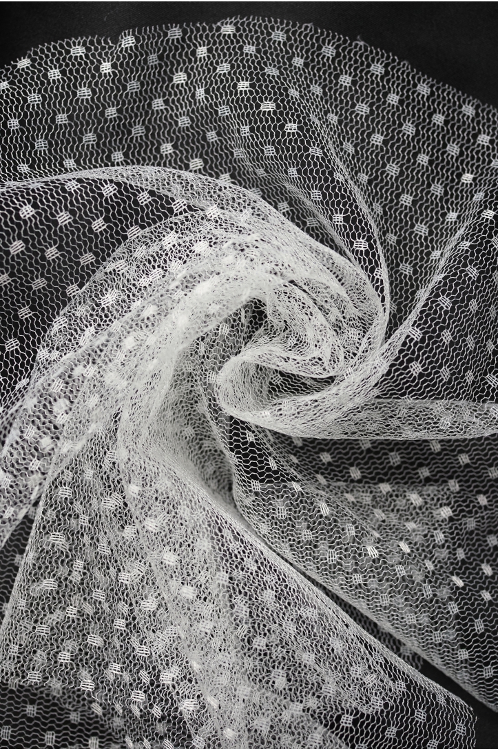 SOFT TULLE WITH DOTS NT 3535