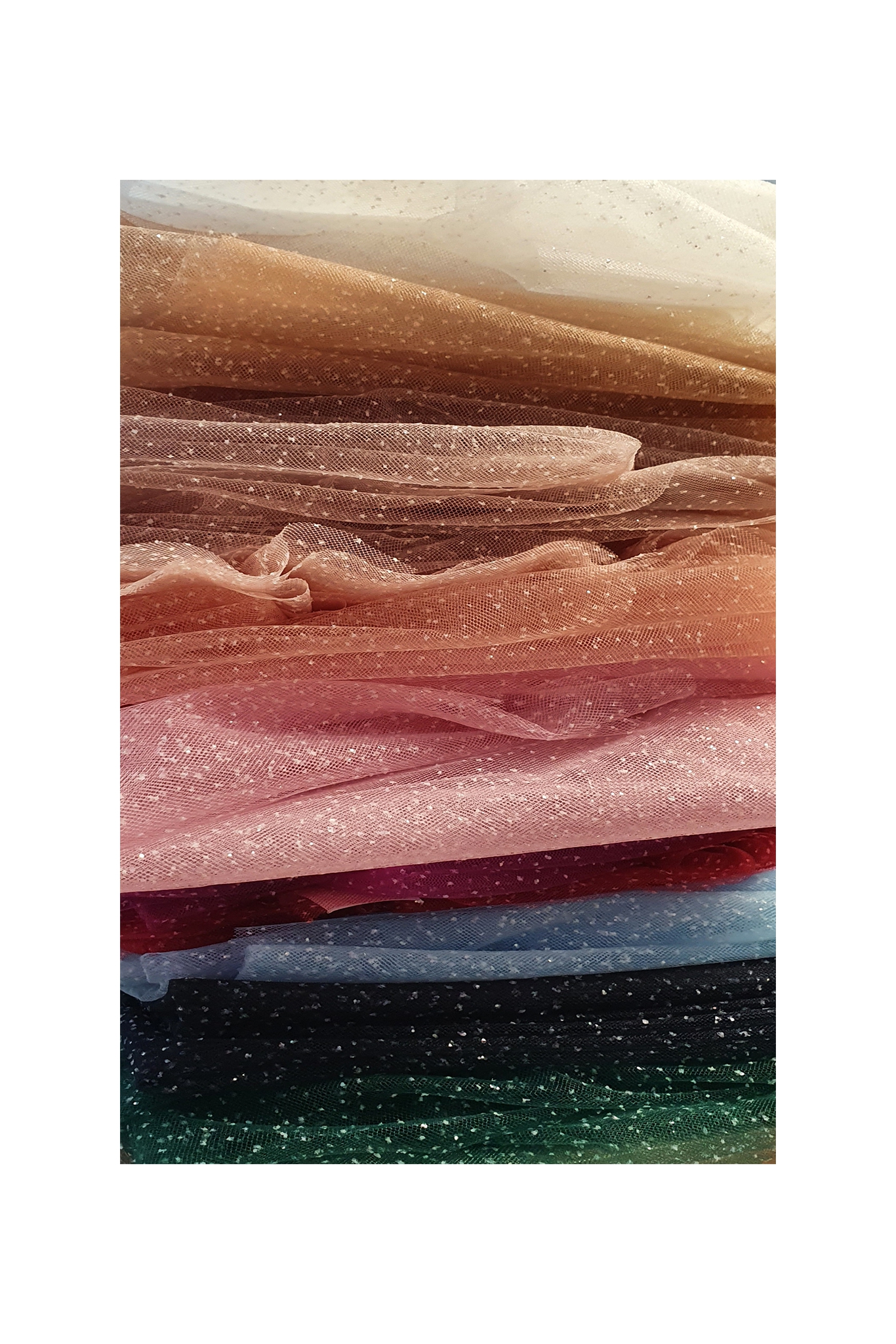 TULLE WITH GLITTER LER 300