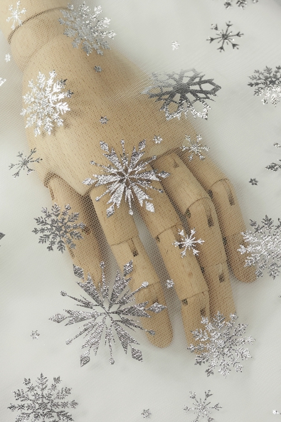 TIUL ŚNIEŻYNKI T 1146