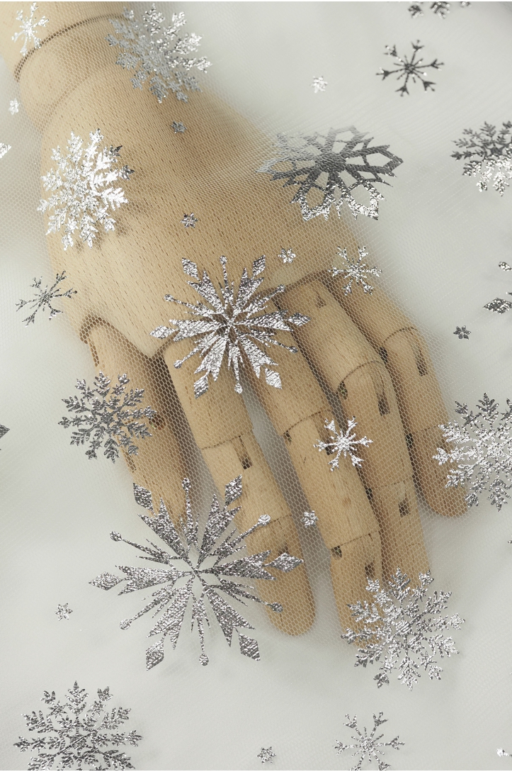 TIUL ŚNIEŻYNKI T 1146