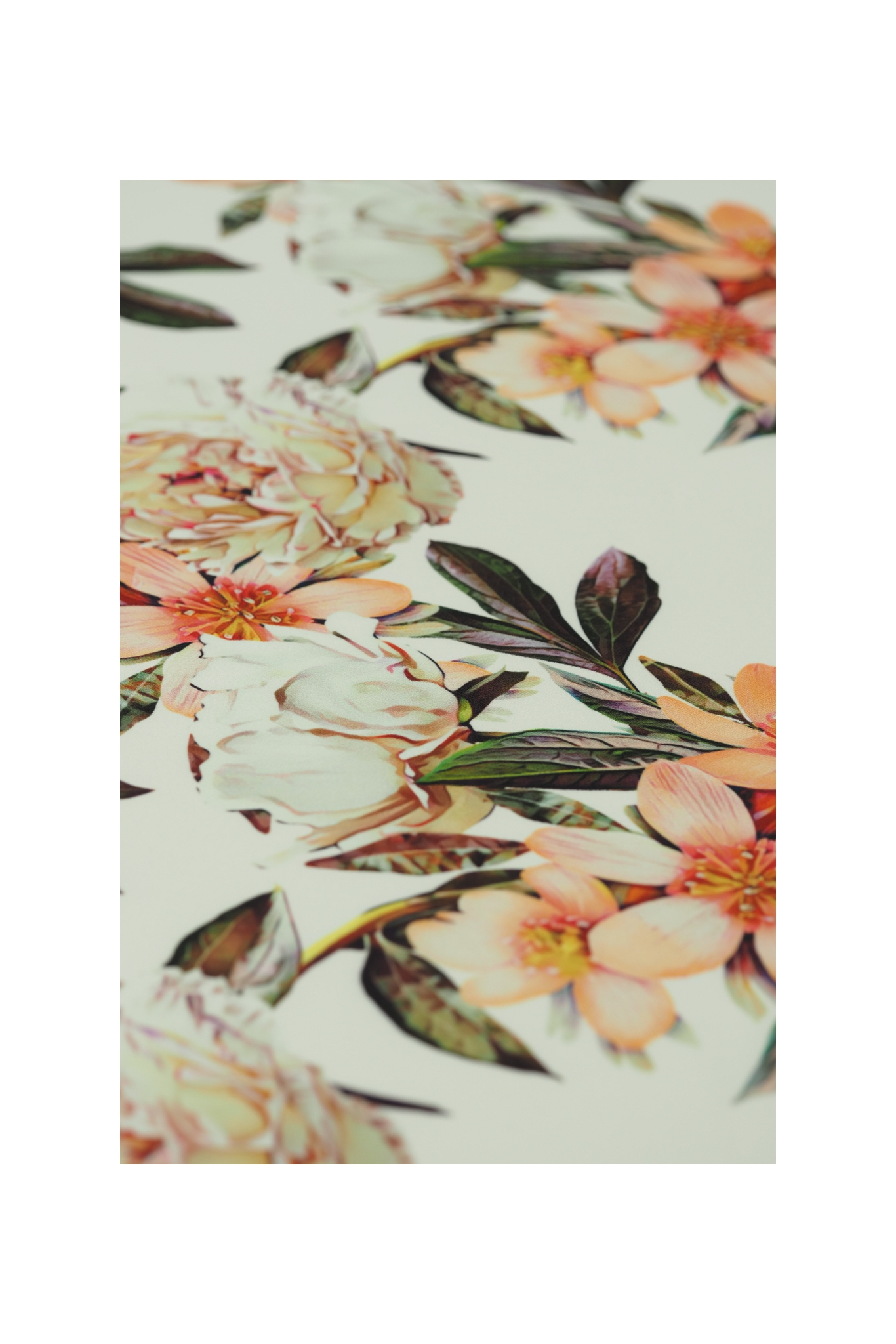 CREPE WITH OVERPRINT