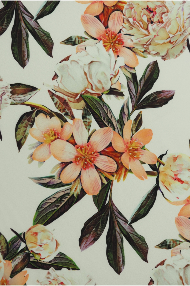 CREPE WITH OVERPRINT