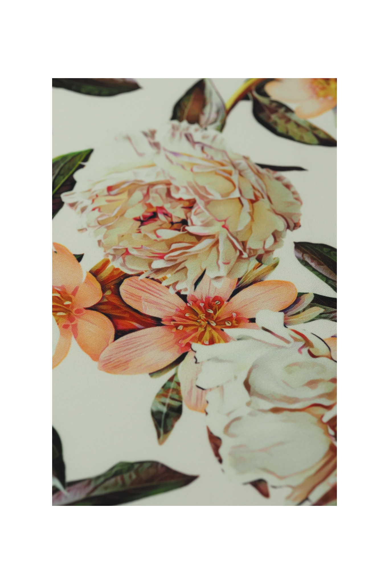 CREPE WITH OVERPRINT