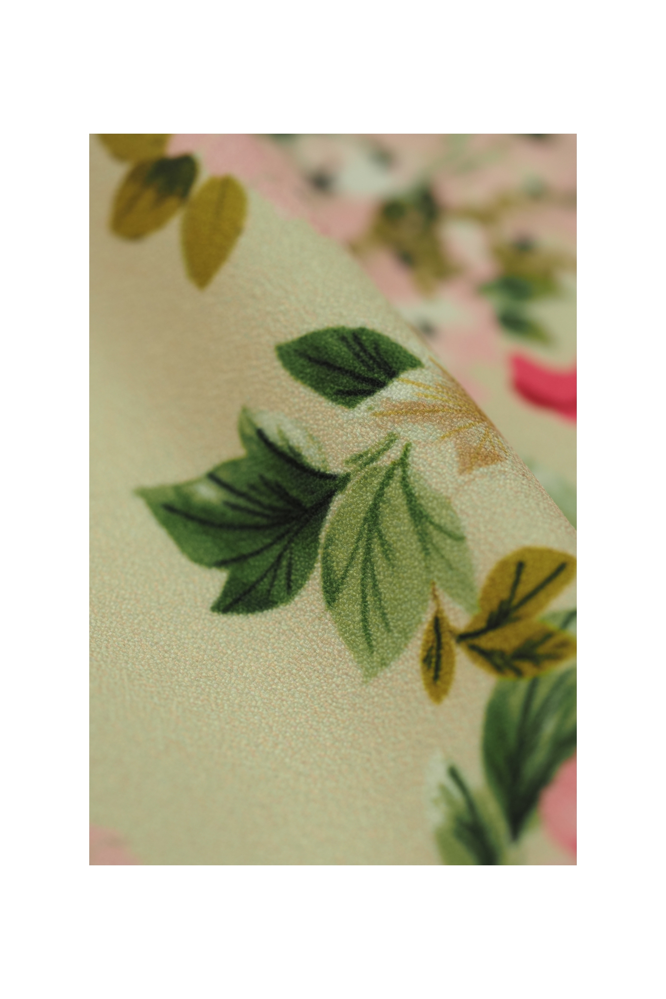 CREPE WITH OVERPRINT