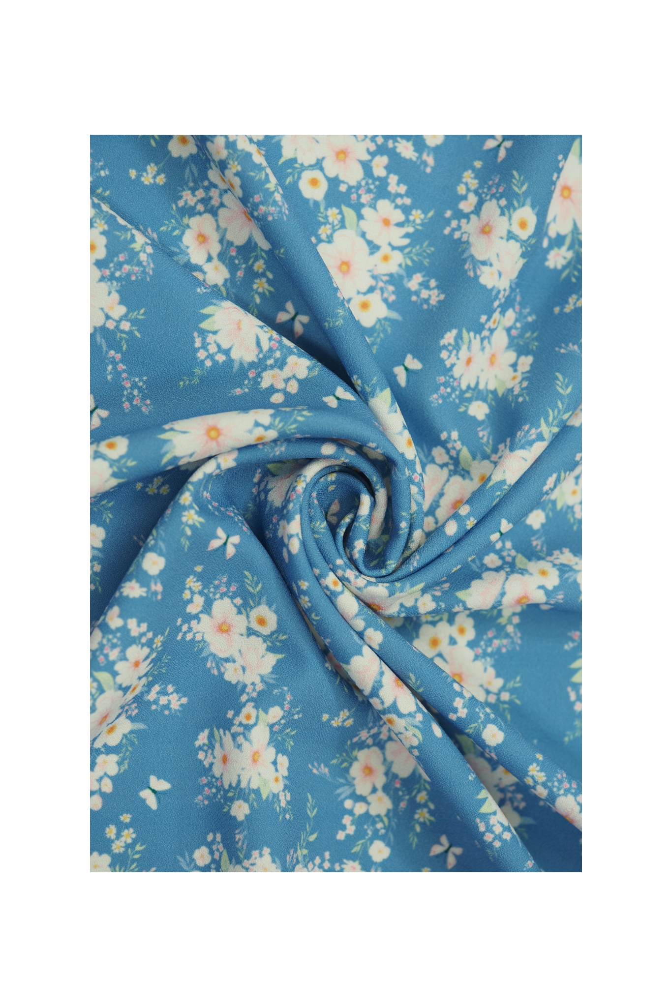 CREPE WITH OVERPRINT