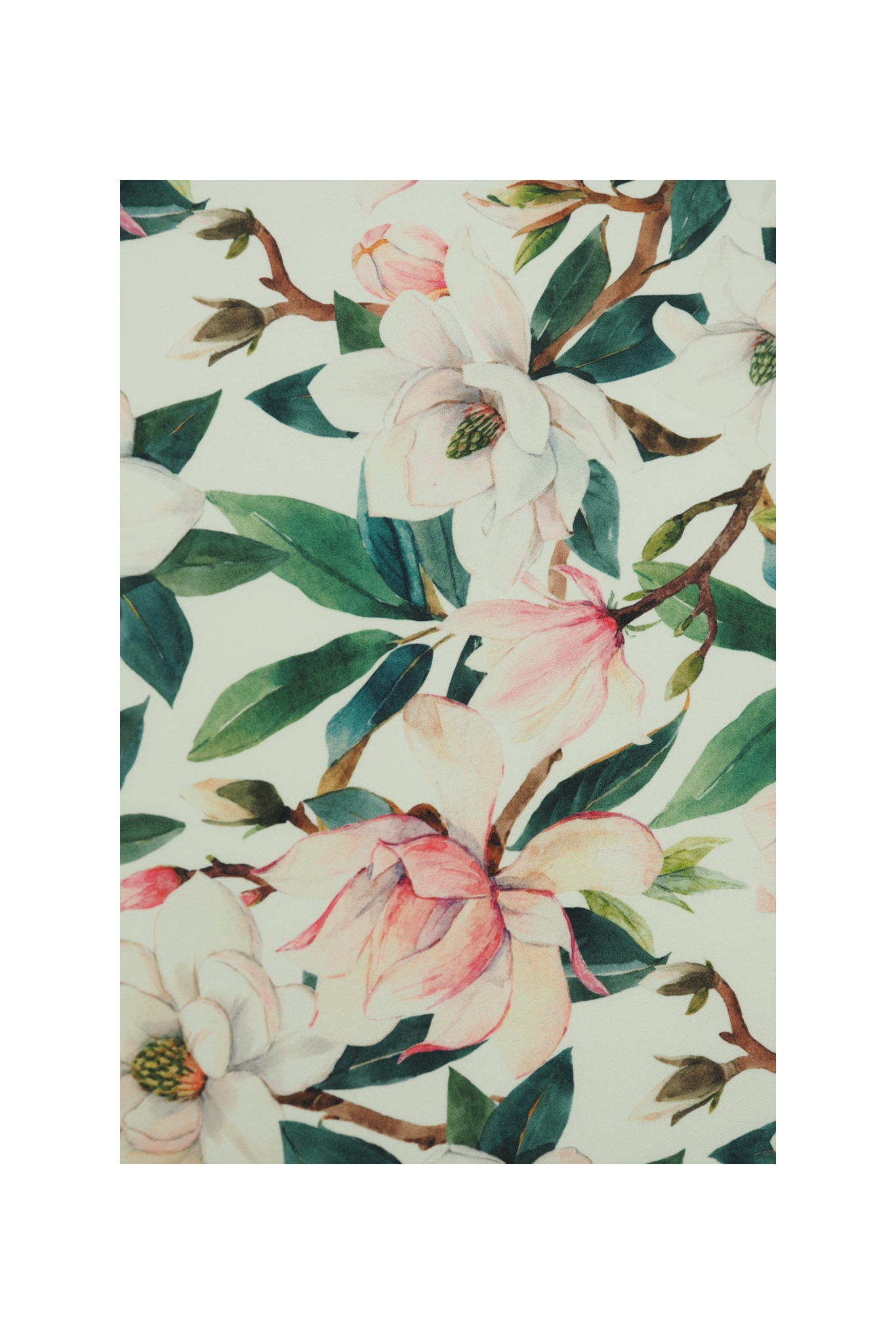 CREPE WITH OVERPRINT