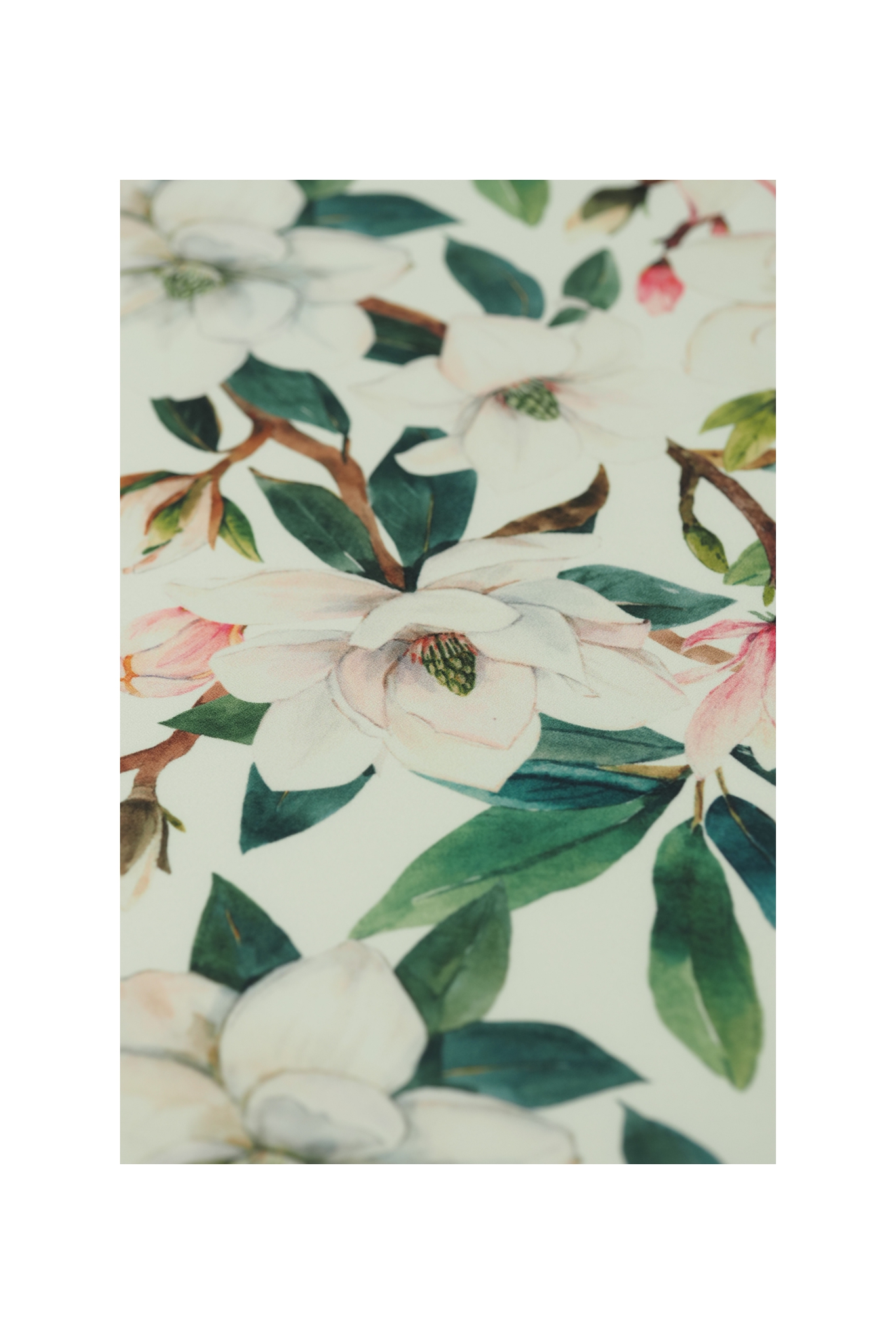 CREPE WITH OVERPRINT