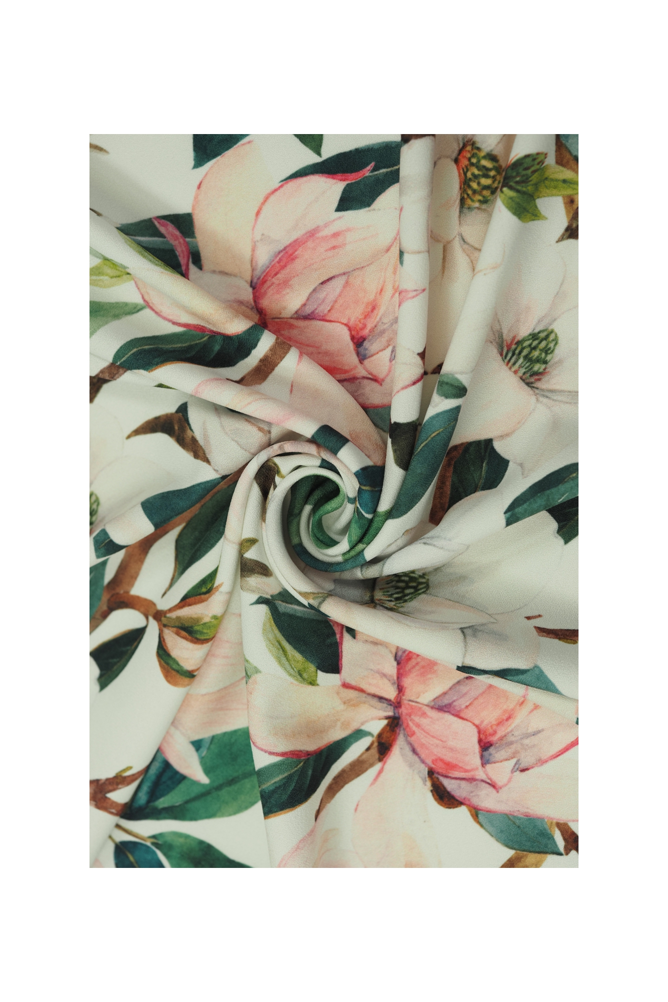 CREPE WITH OVERPRINT