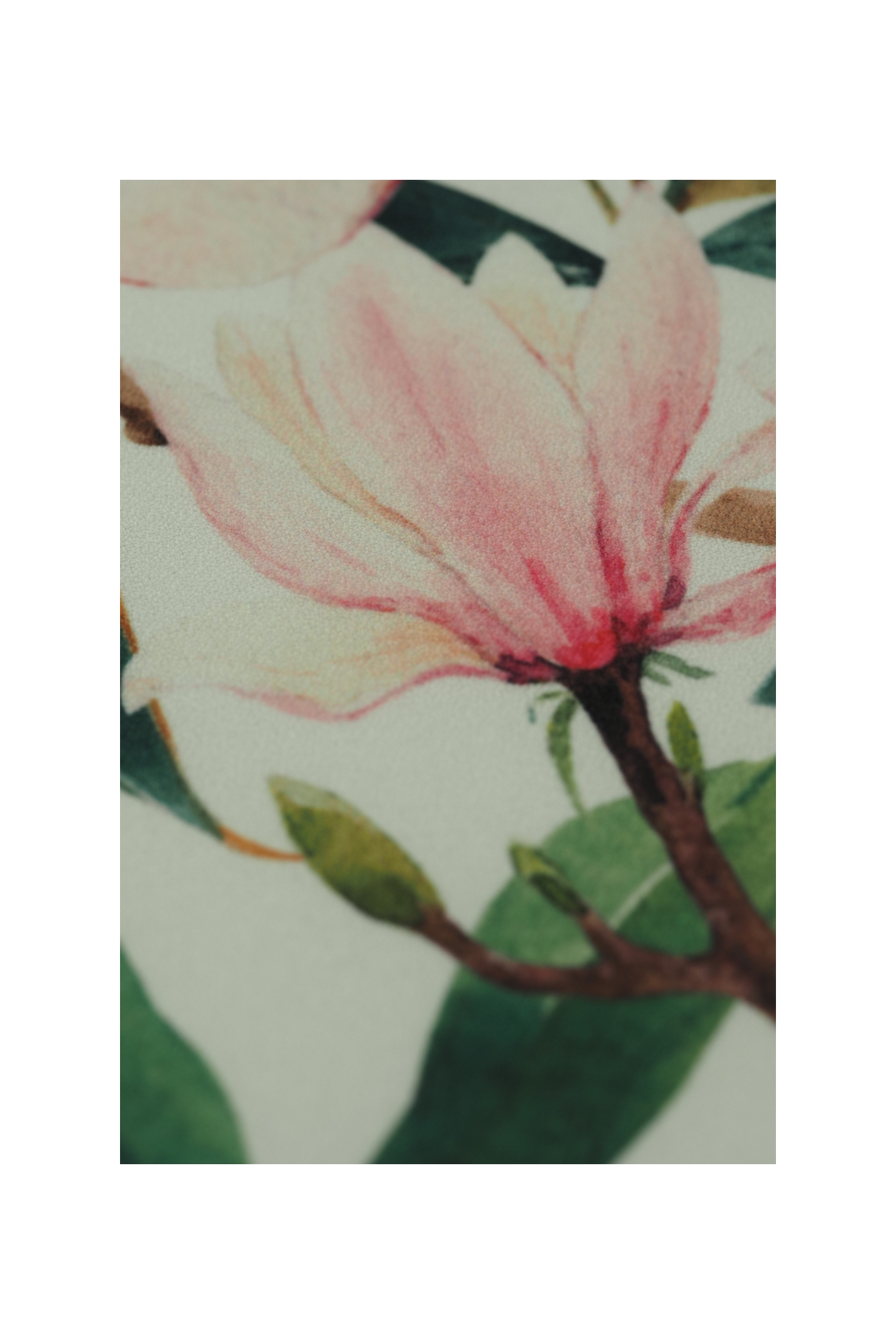 CREPE WITH OVERPRINT