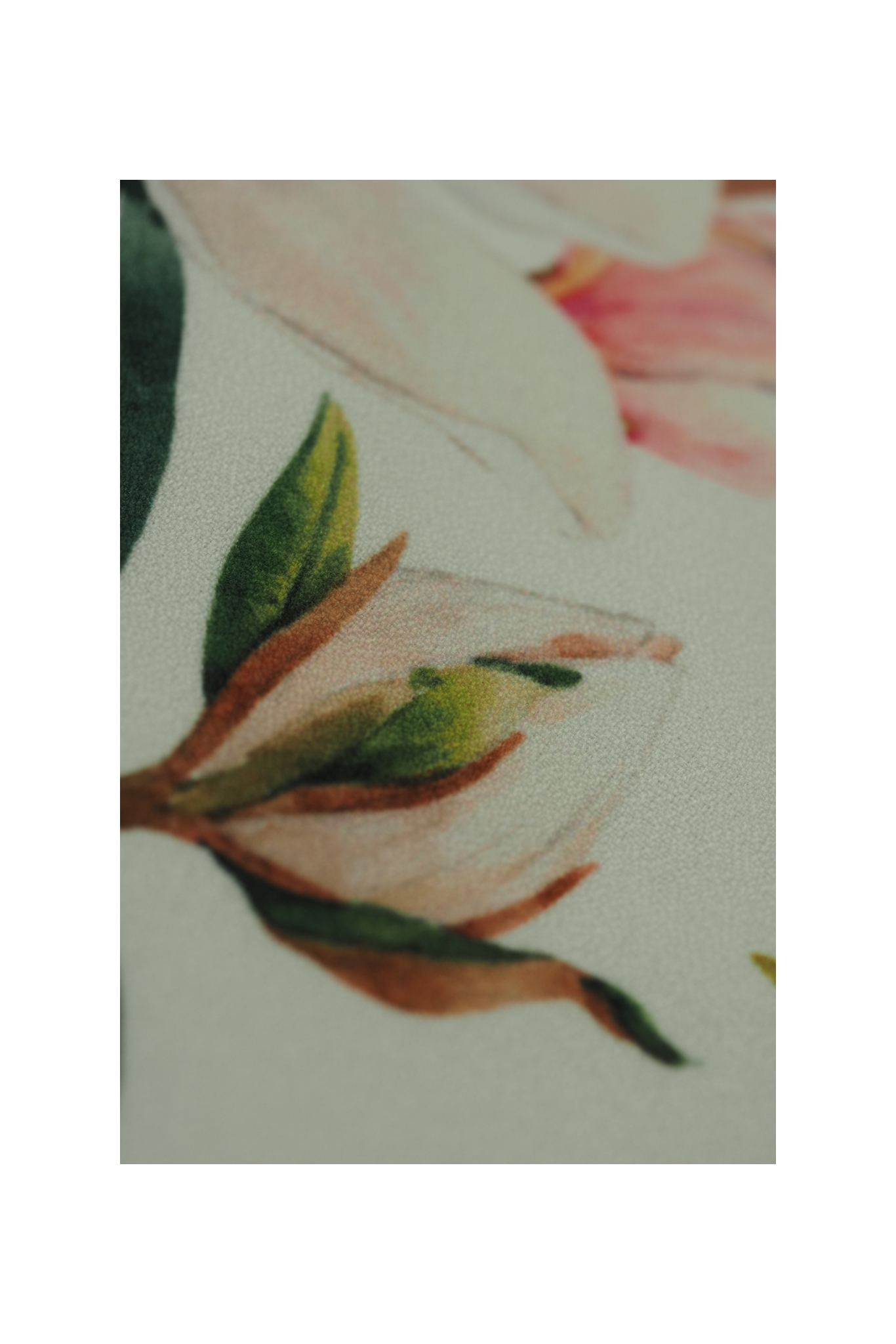 CREPE WITH OVERPRINT