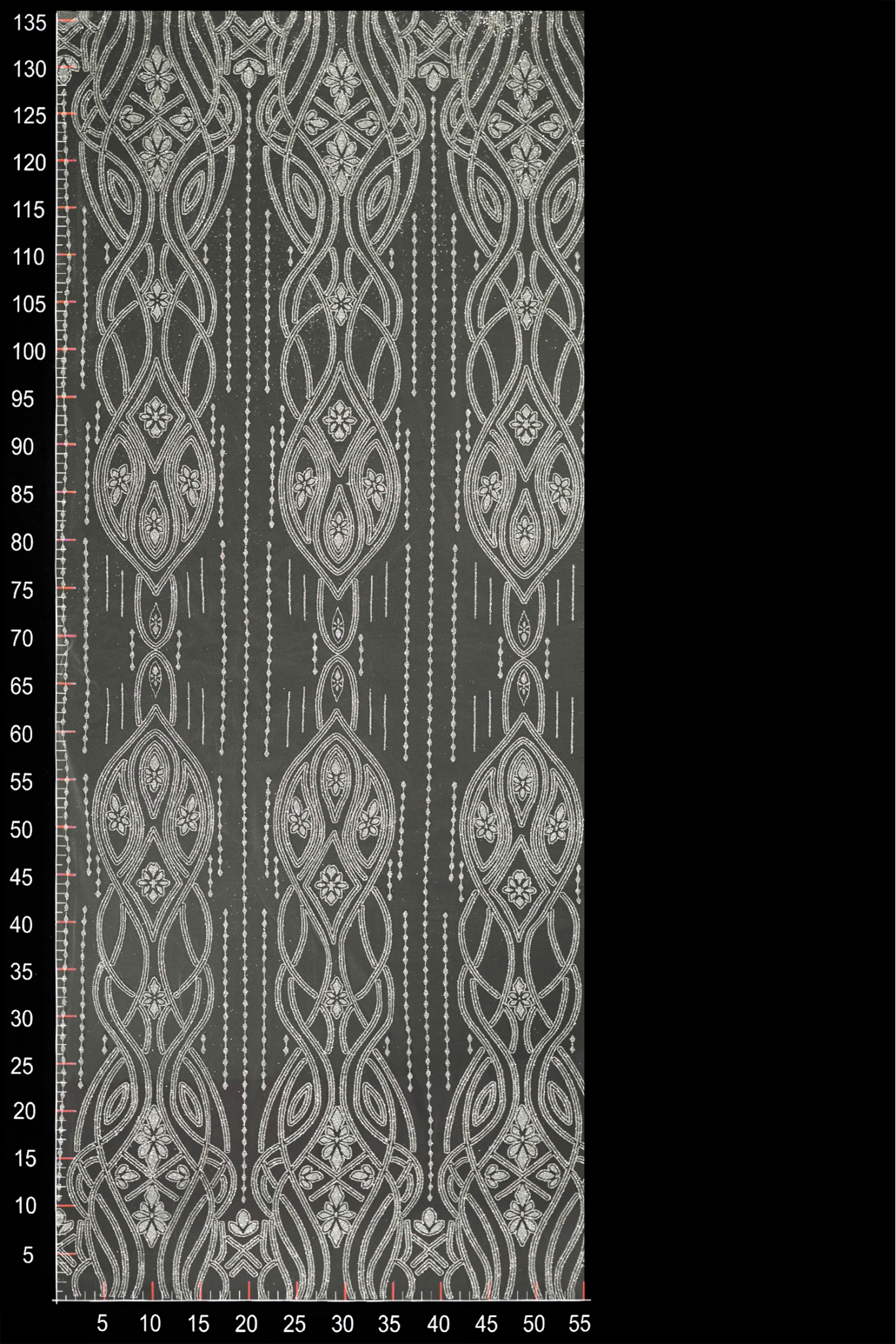 TULLE WITH GLITTER VO Z12