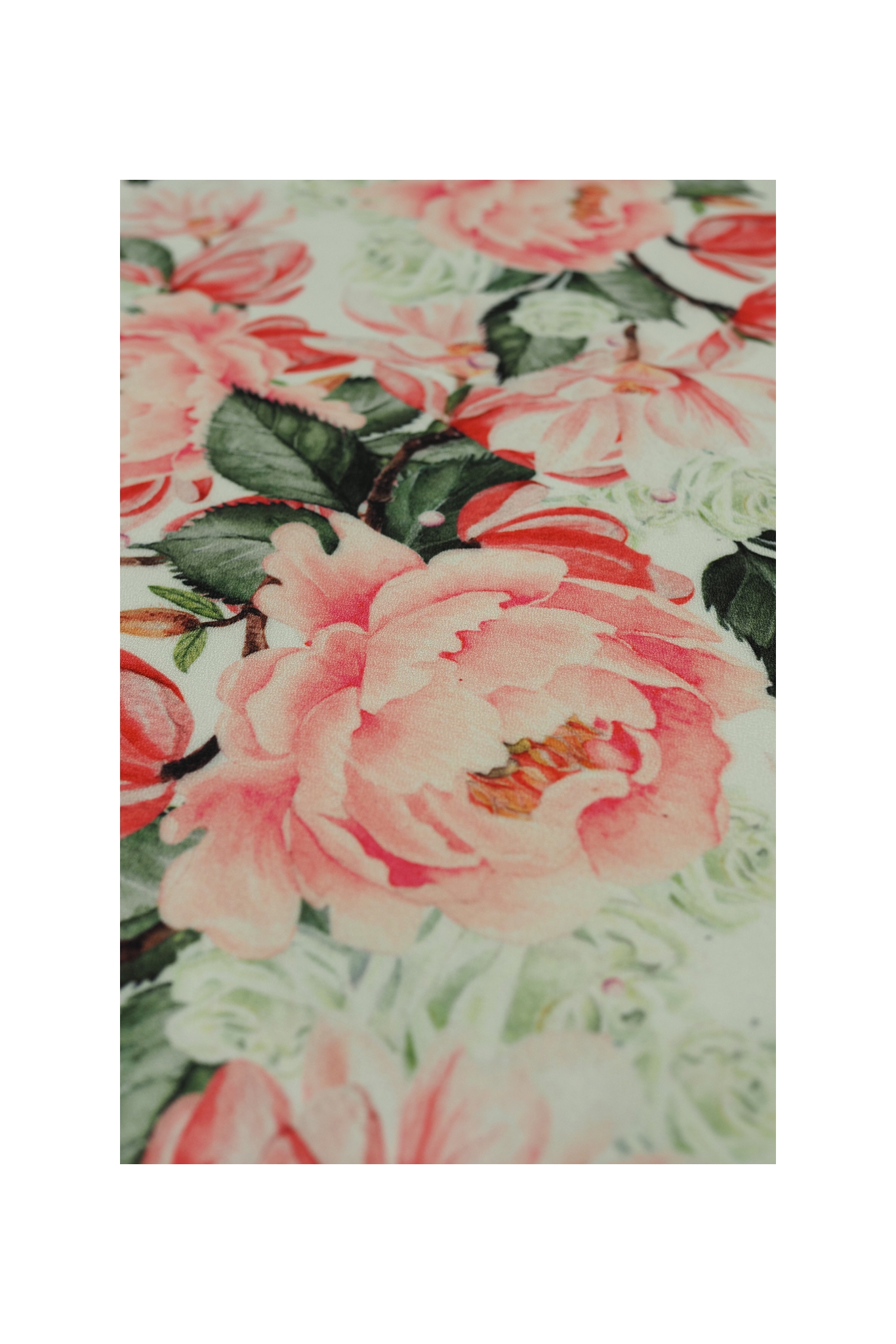 CREPE WITH OVERPRINT