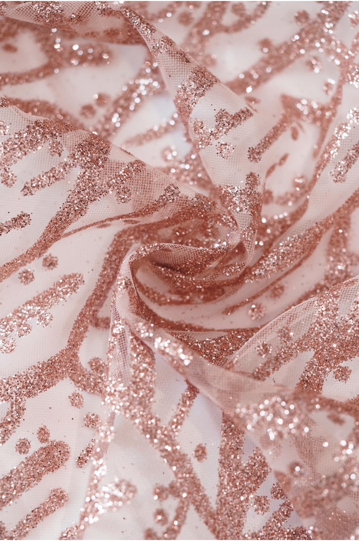 TULLE WITH GLITTER LER1001