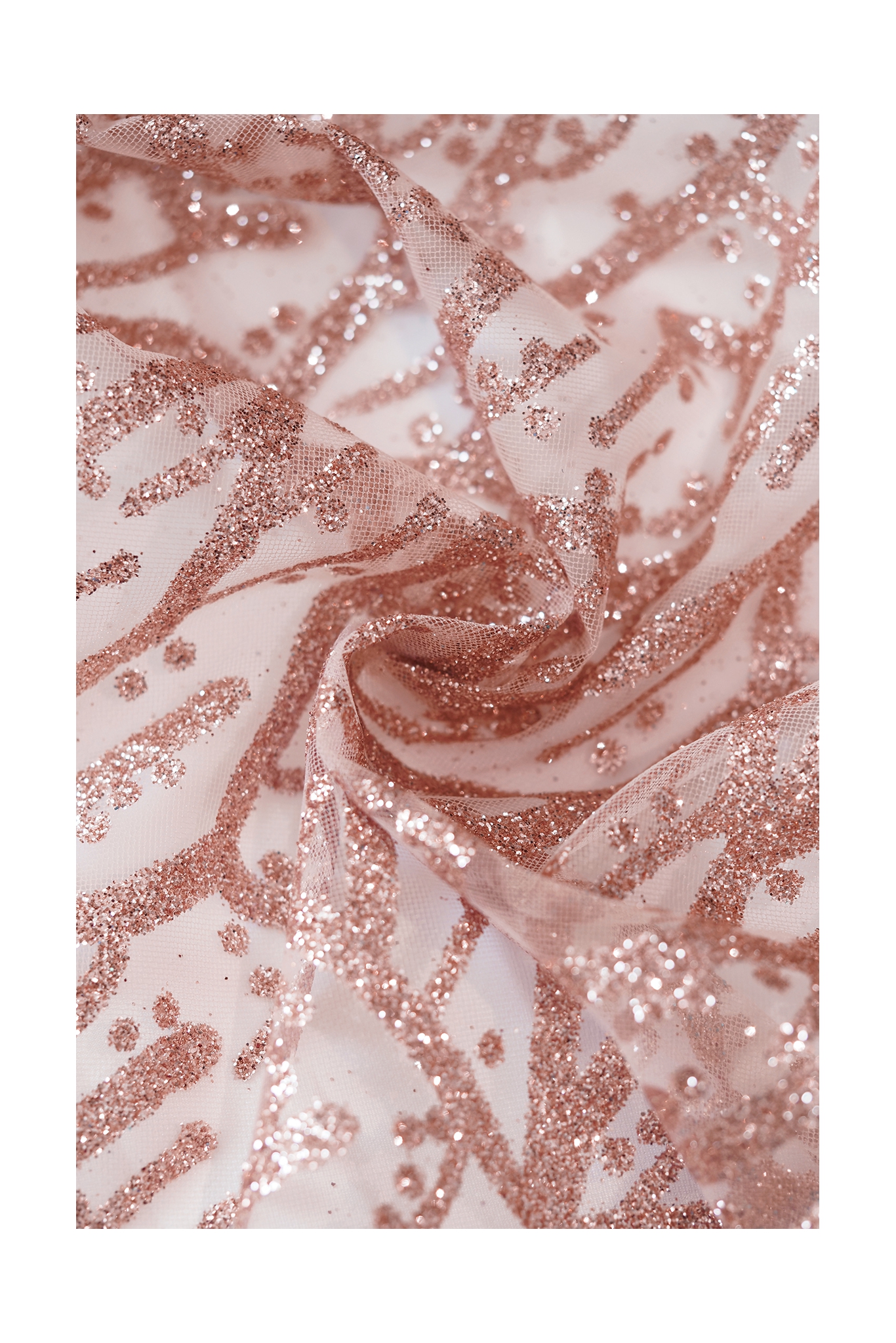 TULLE WITH GLITTER LER1001