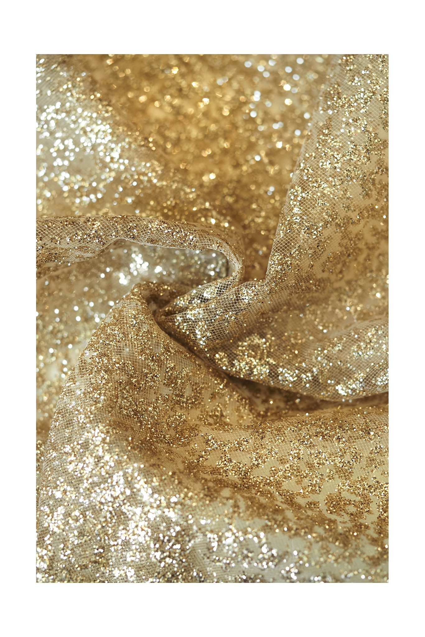 TULLE WITH GLITTER LER1003