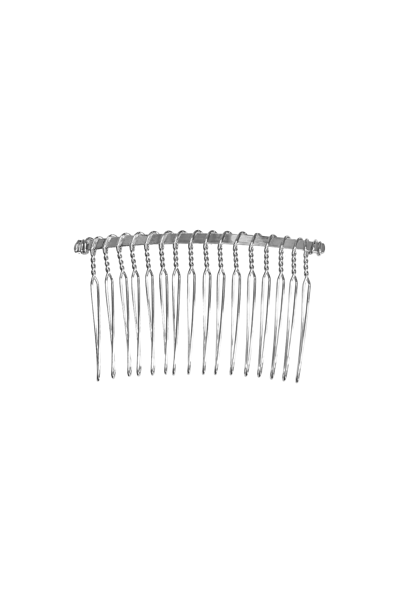 COMB TO VEILS METAL 16- TEETH