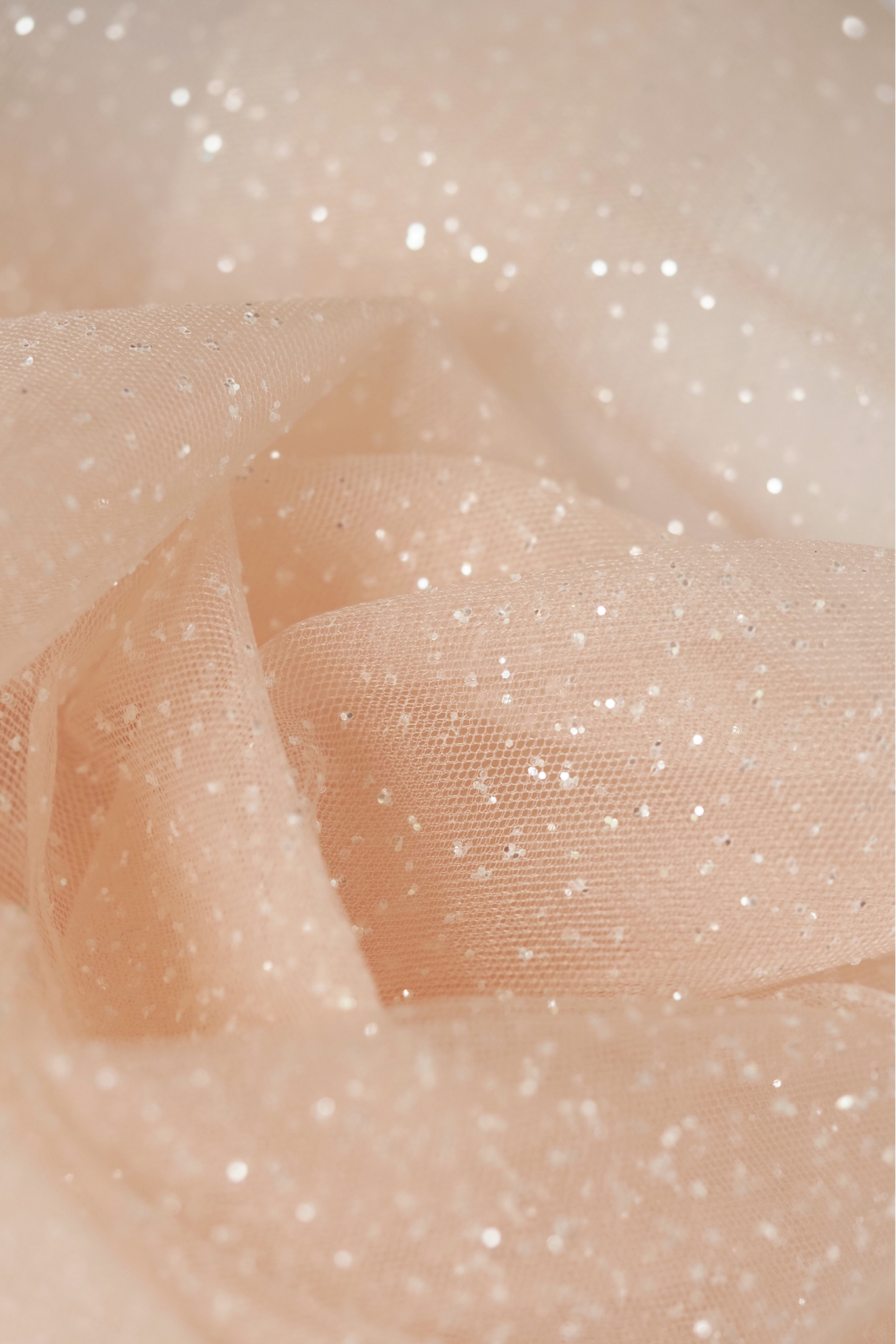 TÜLL MIT GLITZER AK-BM BLUSH