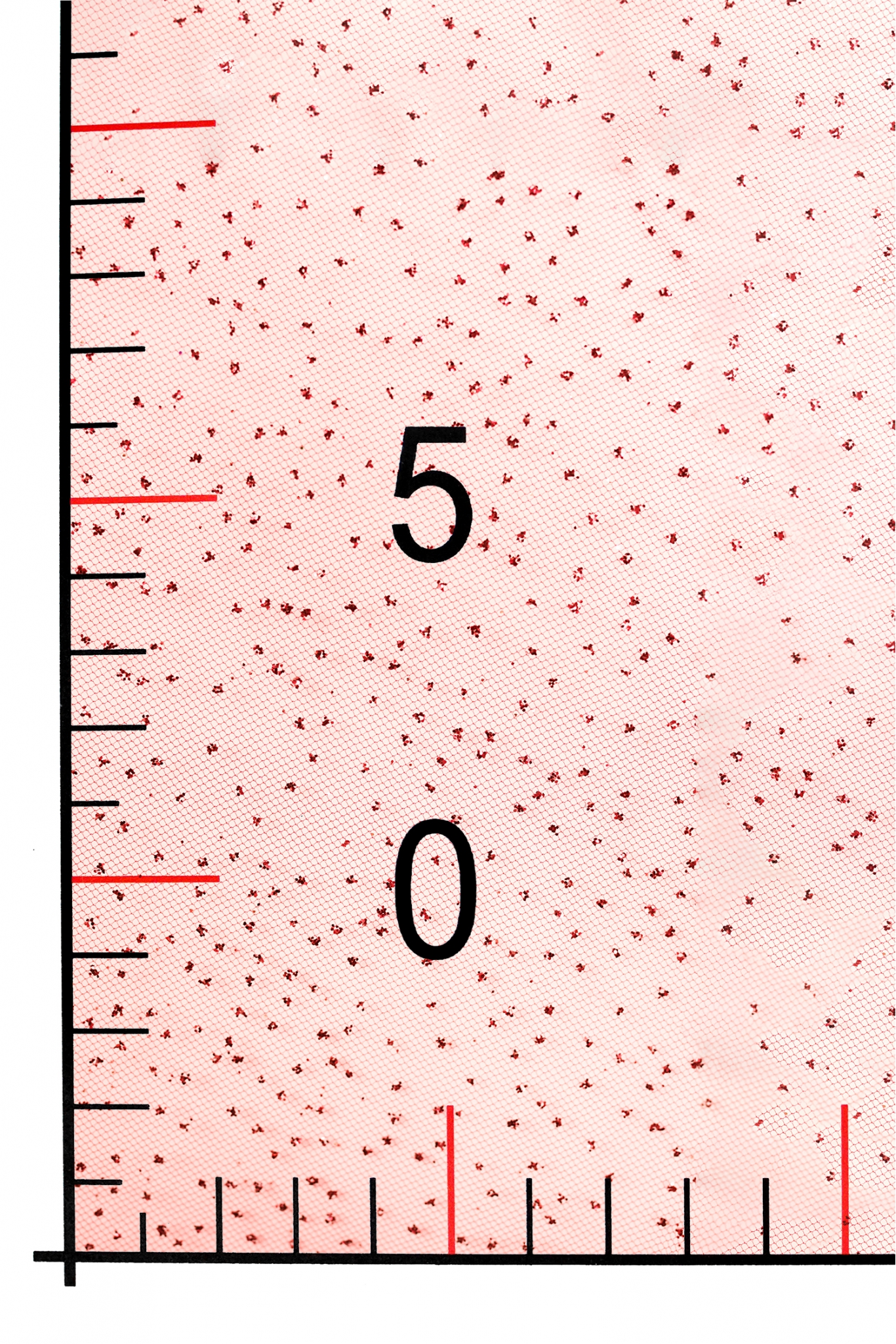 TÜLL MIT GLITZER LER1004 BURGUNDY