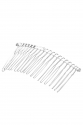 COMB TO VEILS METAL 20- TEETH