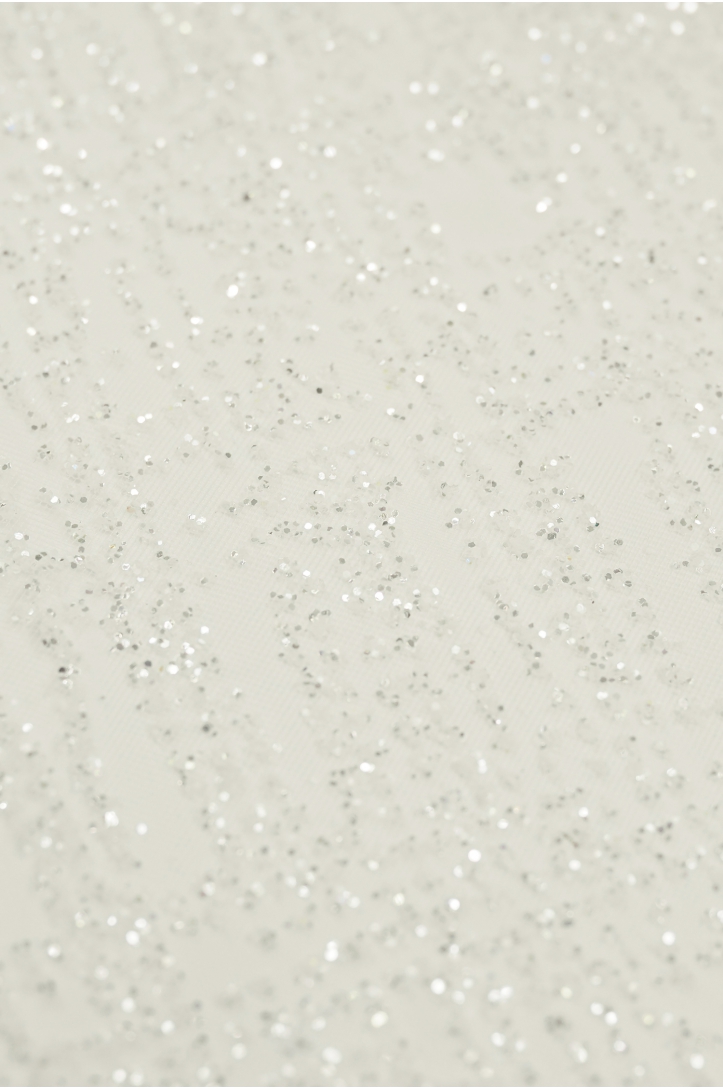 TULLE WITH GLITTER LER376
