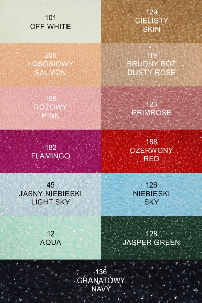 TULLE WITH GLITTER LER 300