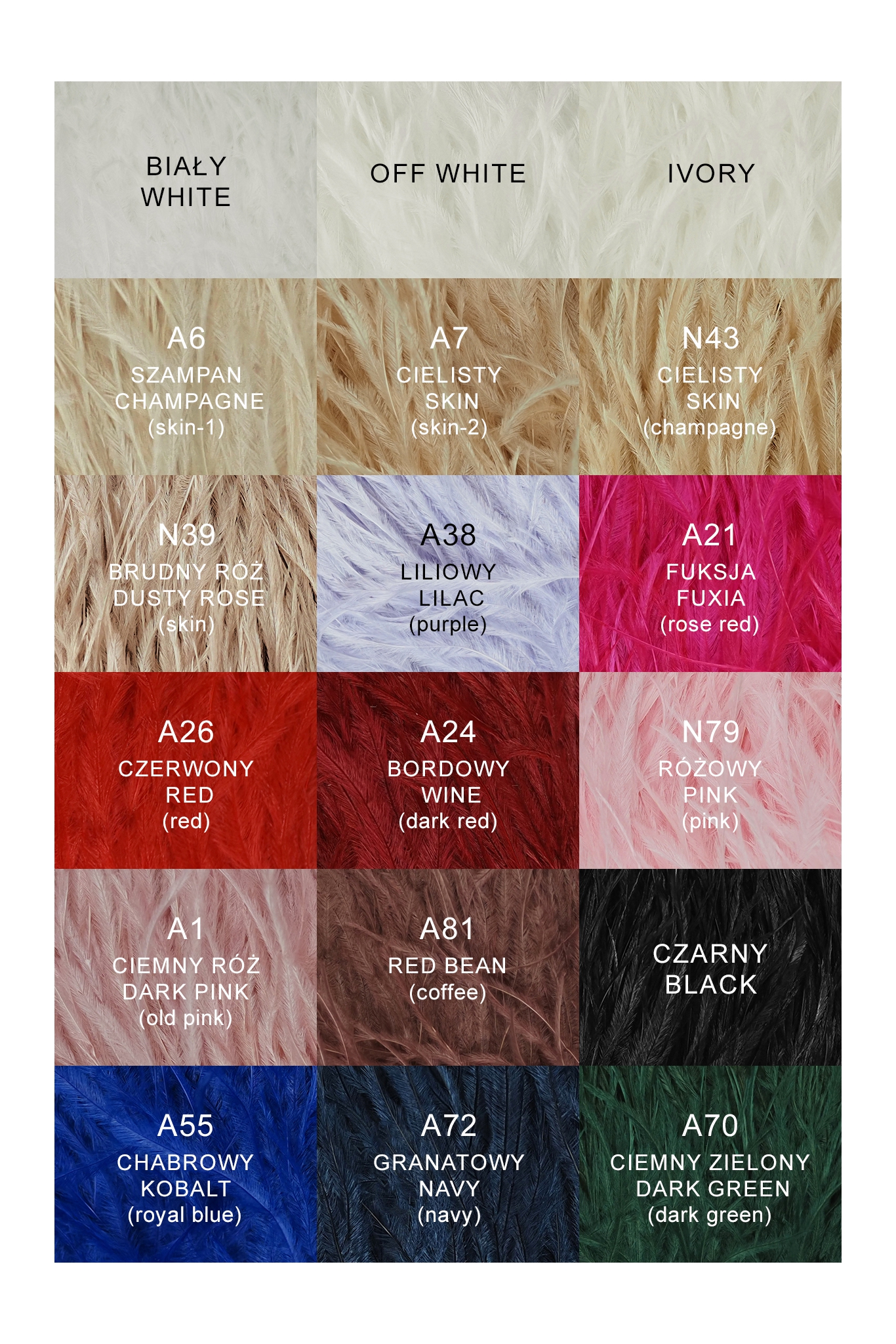 OSTRICH FEATHER TRIM