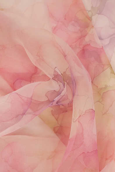 ORGANDY WITH PRINT MLORGDRUK599