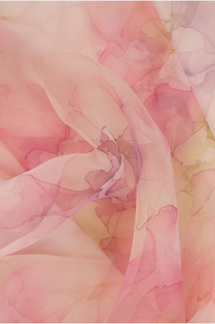 ORGANDY WITH PRINT MLORGDRUK599