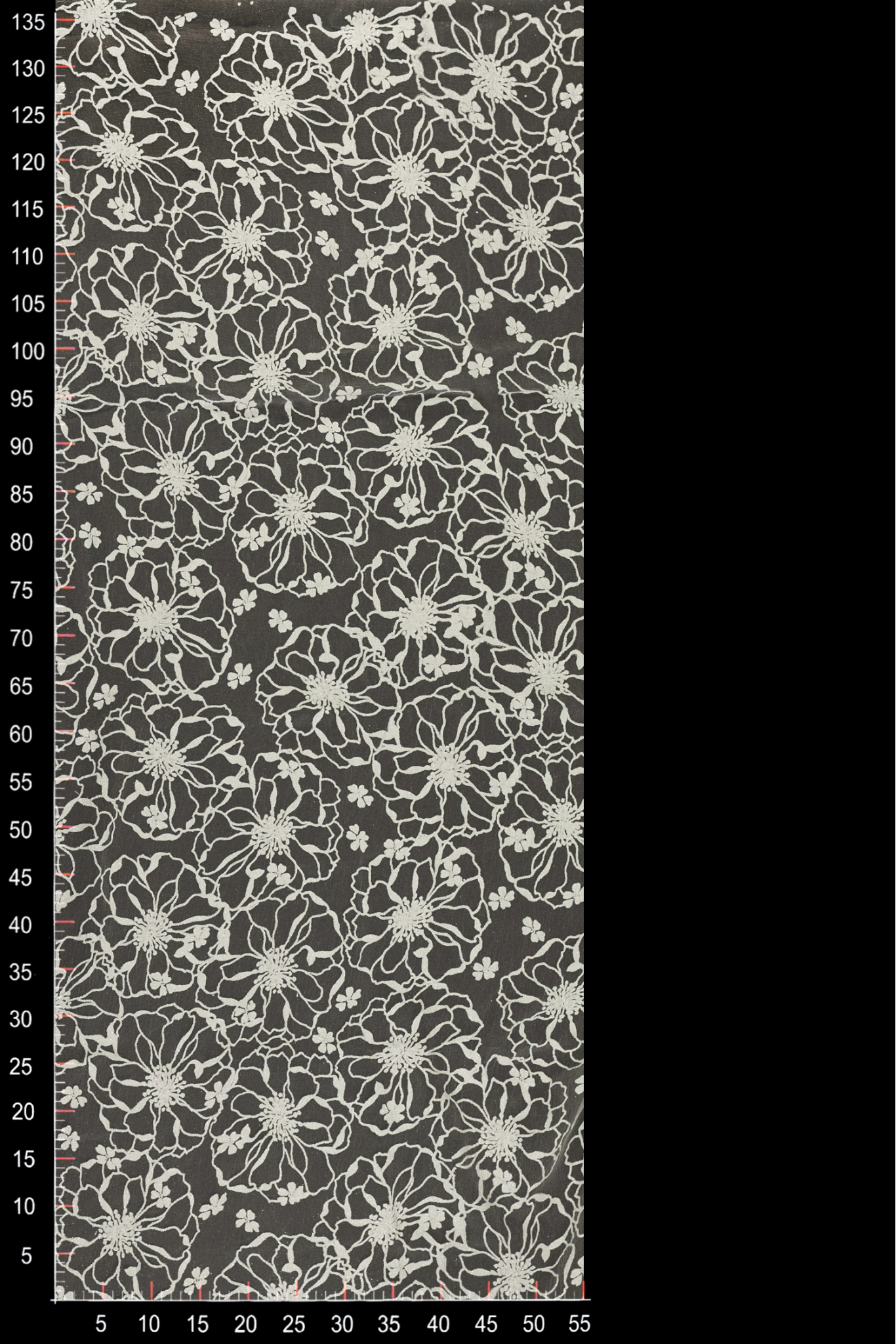 ORGANZA MIT GLITZER AKN-415