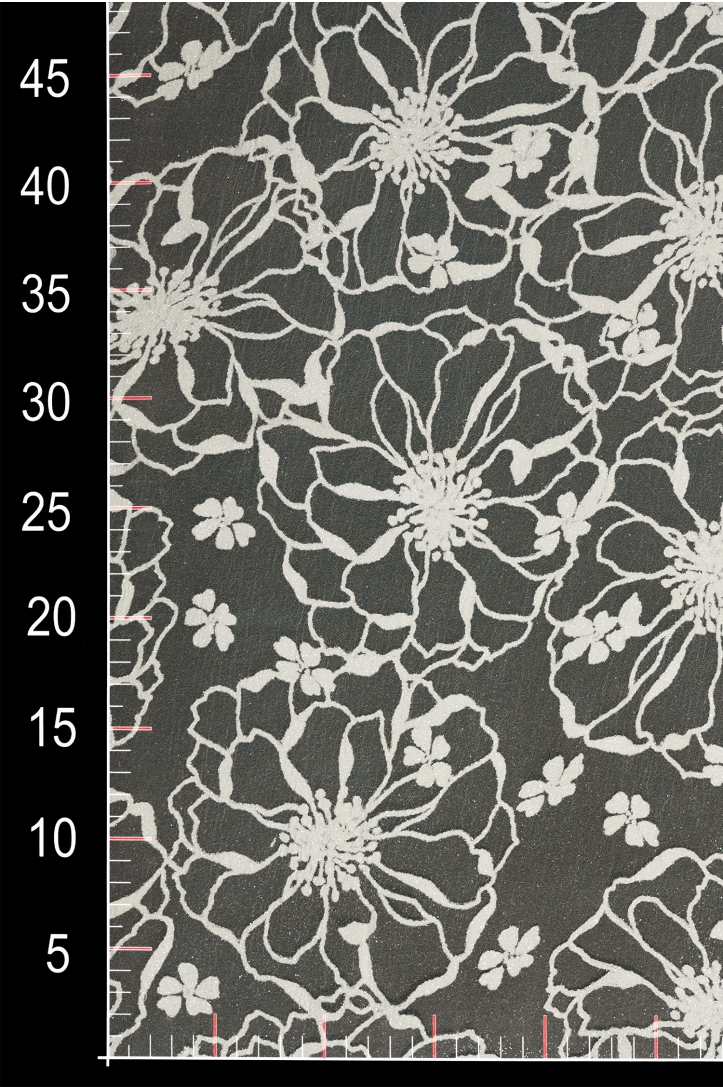 ORGANDY WITH GLITTER AKN-415