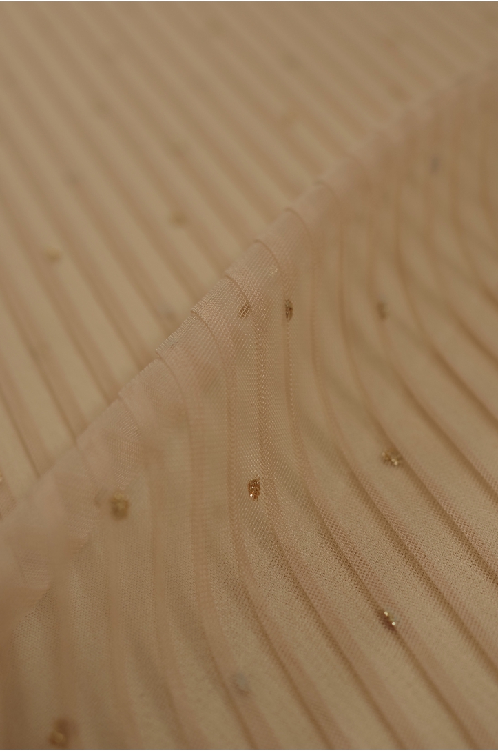 GEFALTETER TÜLL  S047