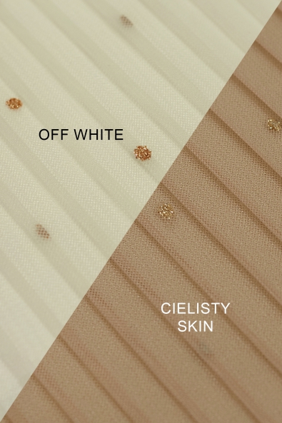 GEFALTETER TÜLL  S047