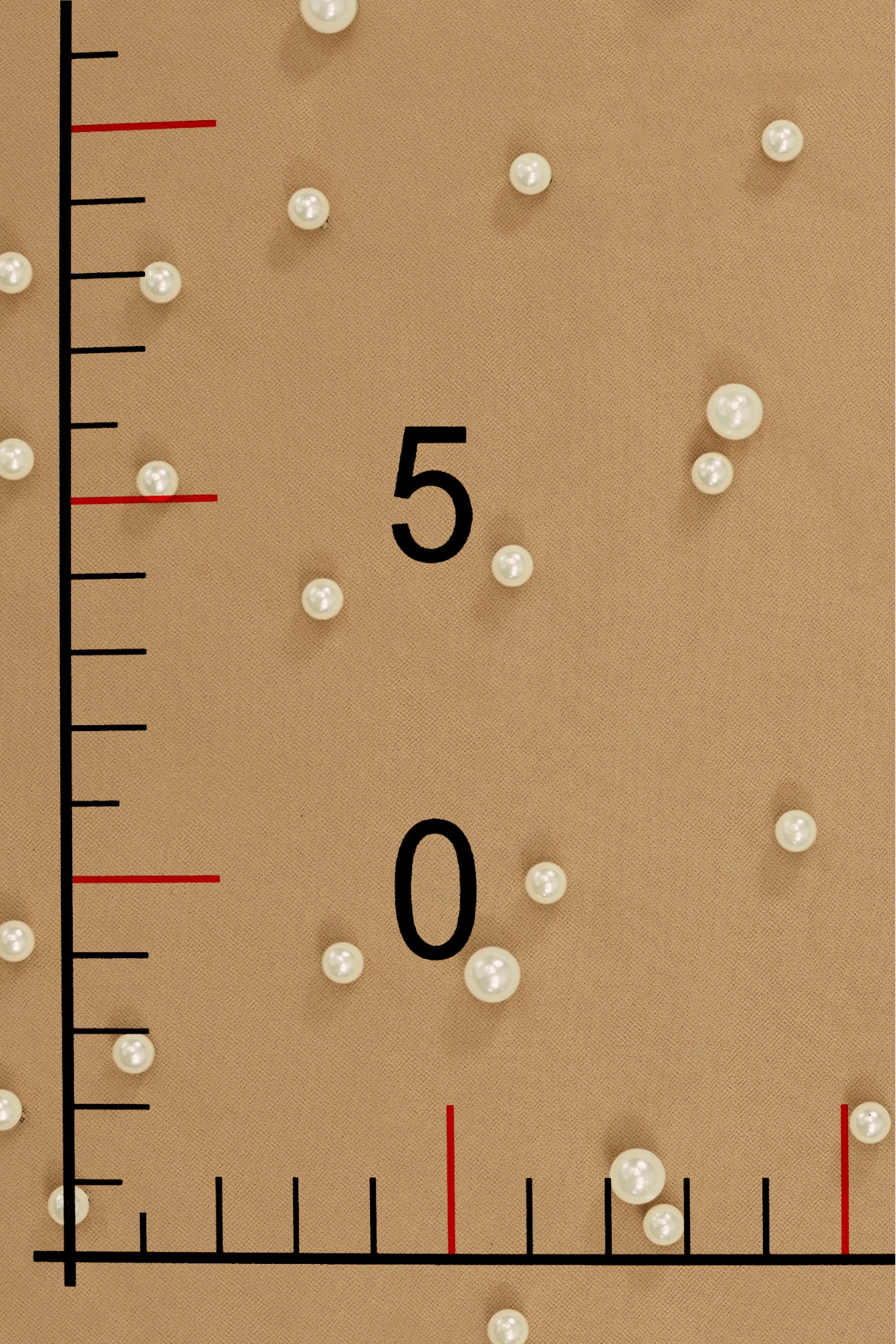 TÜLL MIT PERLEN C441