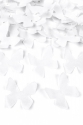 CONFETTI CANNON WITH BUTTERFLIES WHITE 60 CM