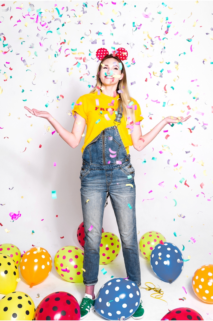 CONFETTI CANNON MIX 60 CM