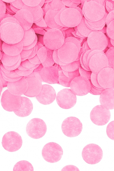 TUBA STRZELAJĄCA BIBUŁOWYMI KÓŁKAMI RÓŻ 60 CM