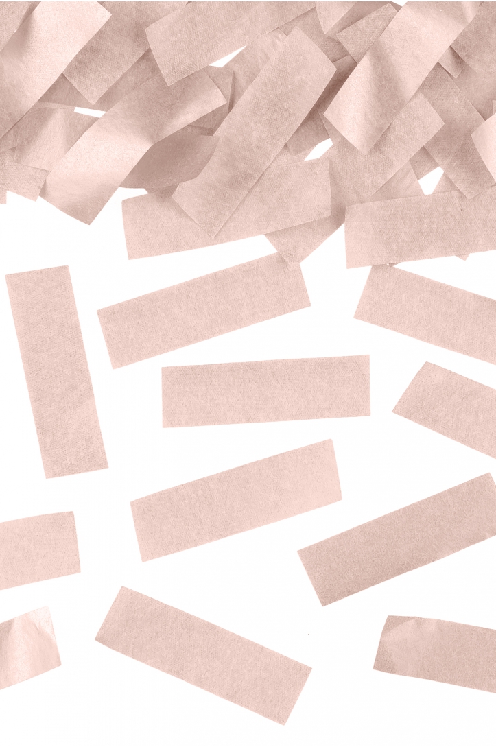 CONFETTI CANNON ROSE GOLD 40 CM